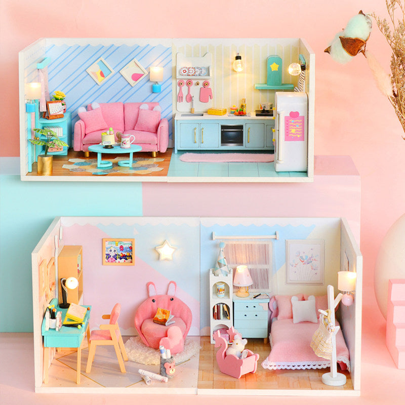 Sunshine Living Room DIY Miniature House - English Instructions