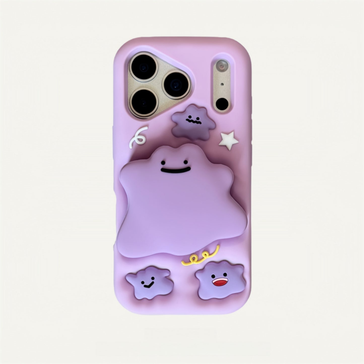 Ditto Mirror Stand Silicone Phone Case