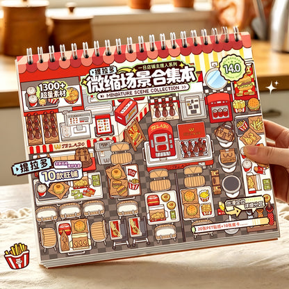 Shopkeeper for a Day 3D Sticker Book