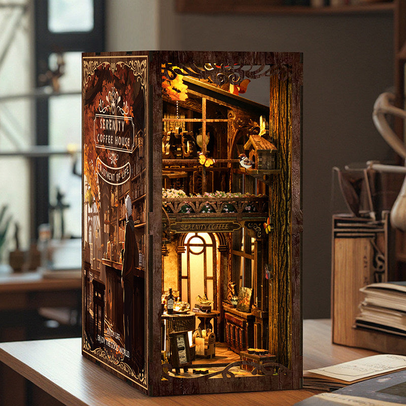 Quiet Coffee House DIY Miniature House - English Instructions