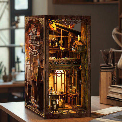 Quiet Coffee House DIY Miniature House - English Instructions