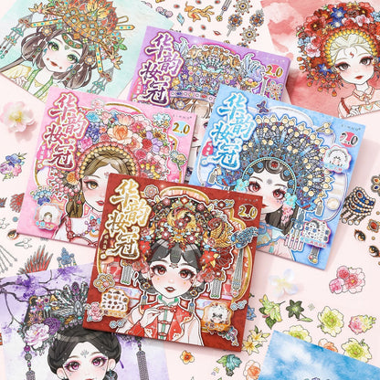 Headdress Chronicles 3D Sticker Book