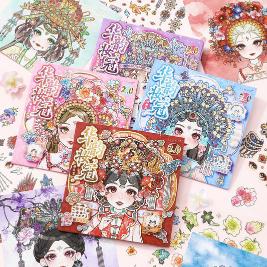 Headdress Chronicles 3D Sticker Book
