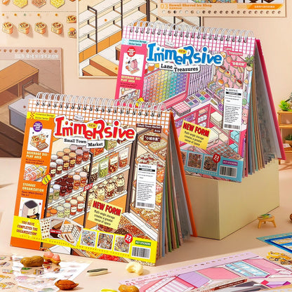 Local Life 3D Sticker Book