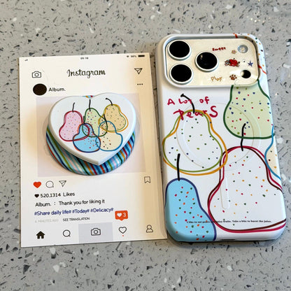 Colorful Line Sydney Magnetic Stand Acrylic Phone Case
