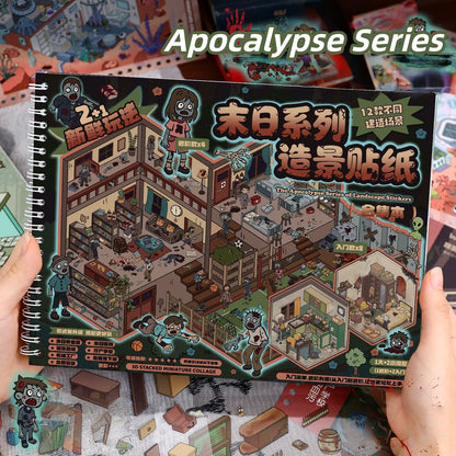 Apocalypse Series 3D Sticker Book