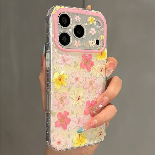 Oil Painting Lily Acrylic Phone Case