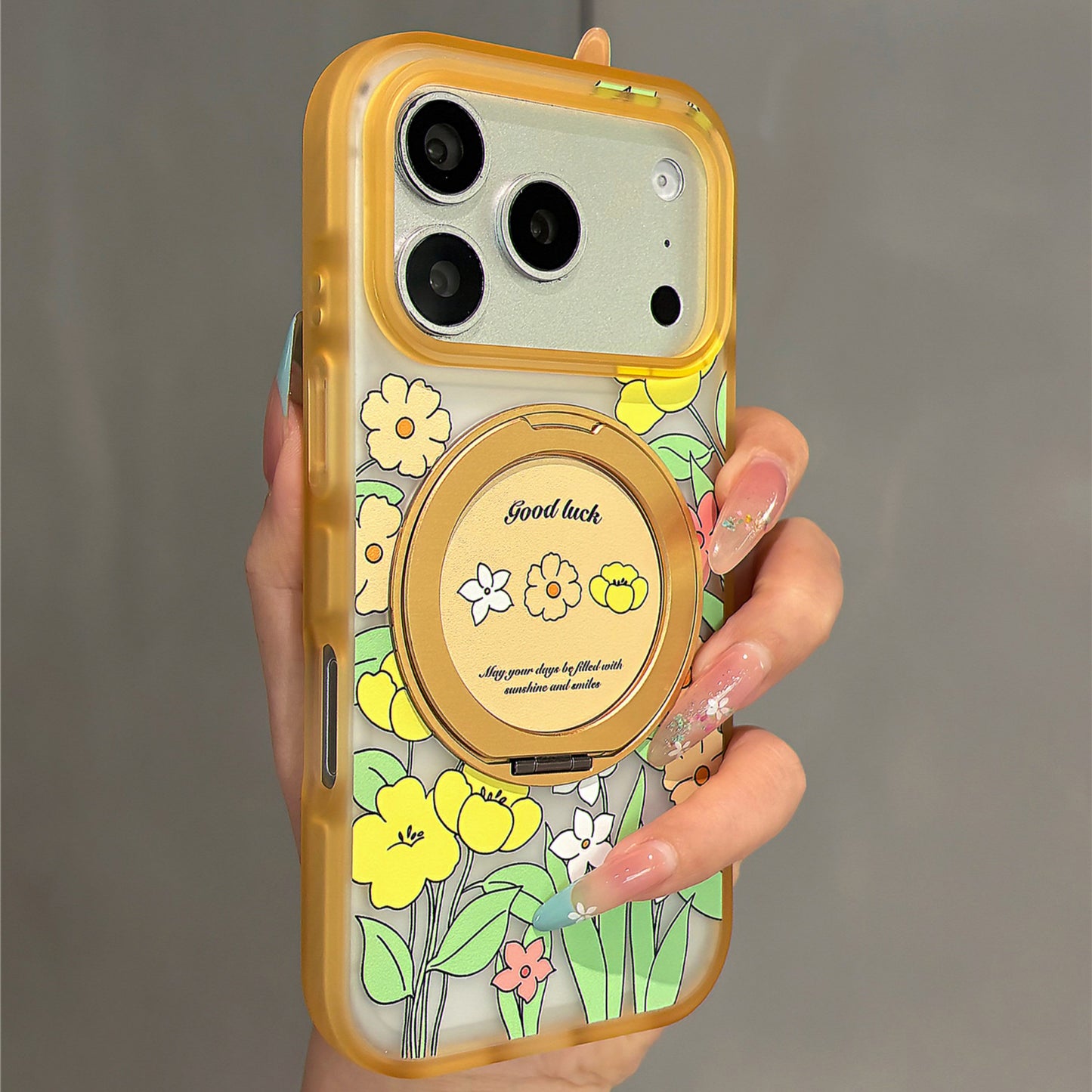Little Daisy Stand Acrylic Phone Case