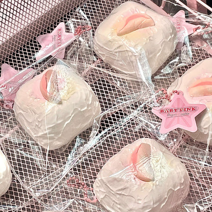 Peach Milk Puff Squishy