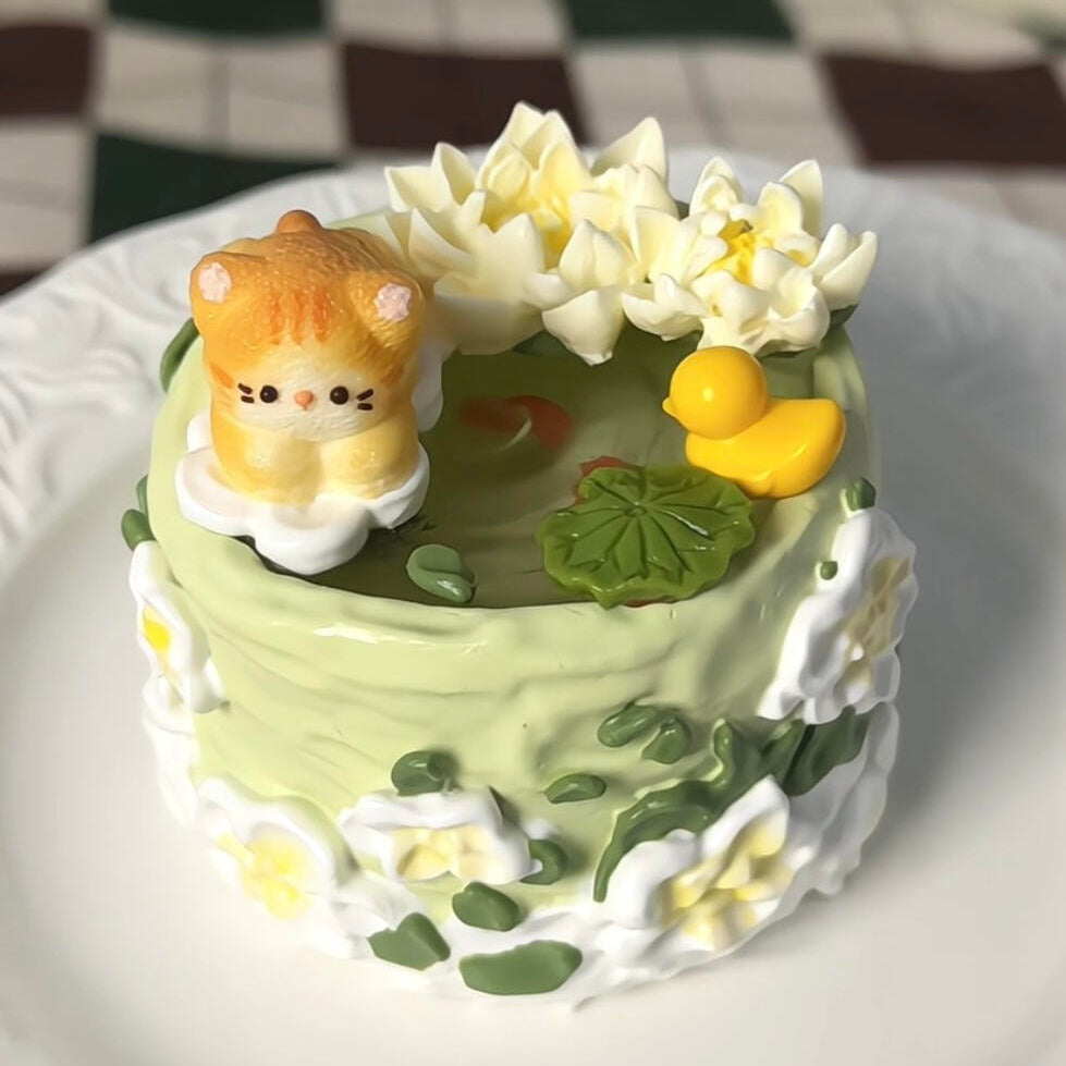 Orange Summer Cake Squishy