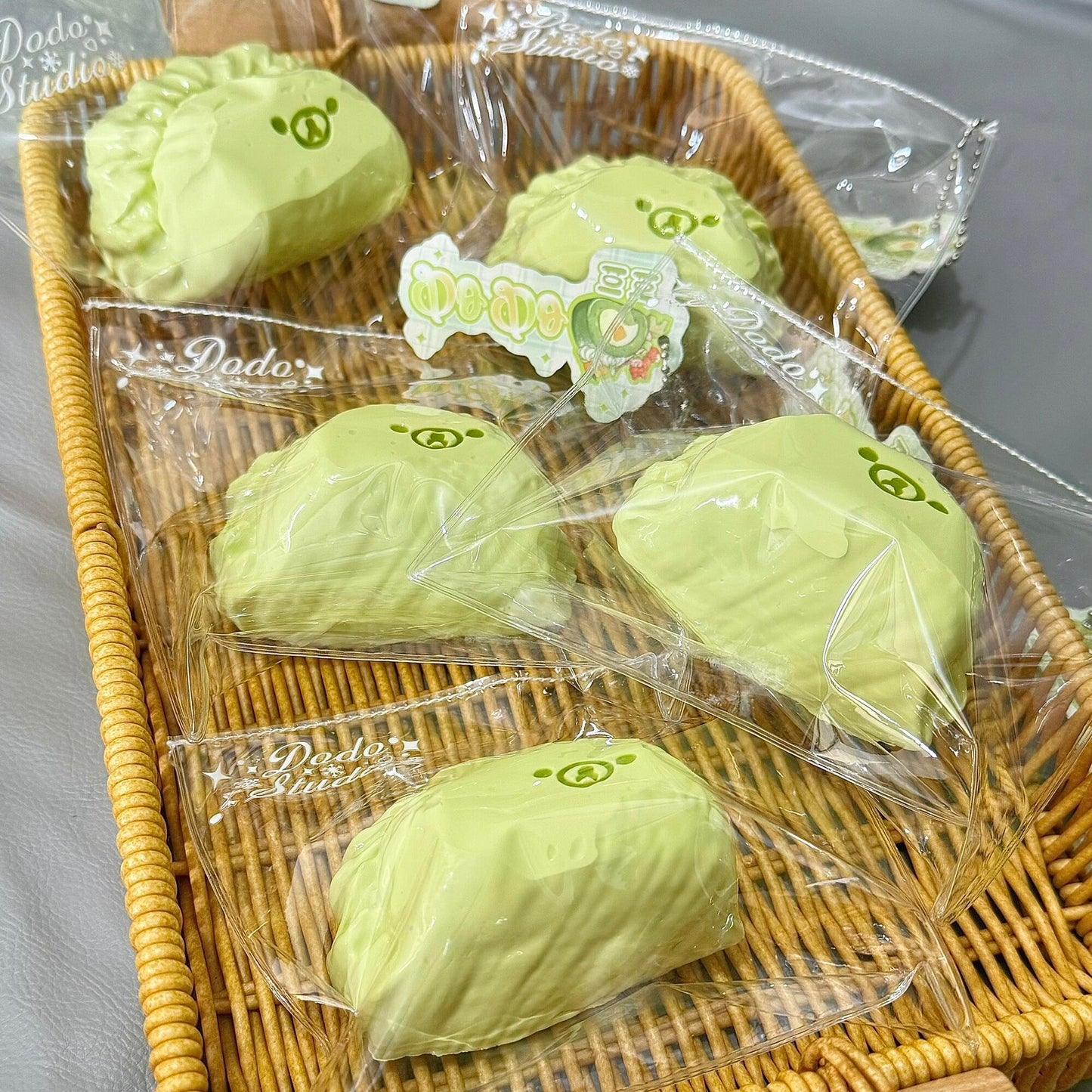 Vegetable Dumpling Bear Squishy