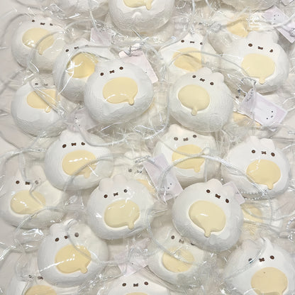 Bunny Custard Bun Squishy