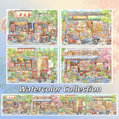 Slice of Life 3D Sticker | 6 Cute Miniature Scenes