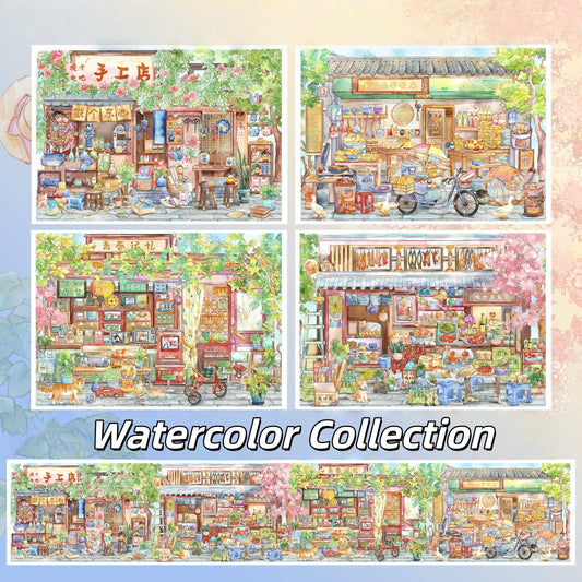 Slice of Life 3D Sticker | 6 Cute Miniature Scenes