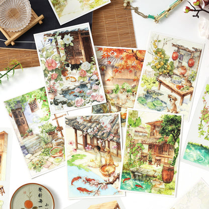 Leisure Daily 3D Sticker | 6 Cute Miniature Scenes