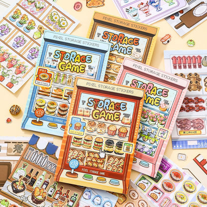 Shelf Display 3D Sticker Book