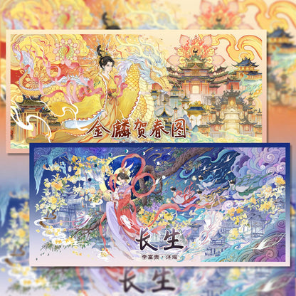 Spring‘s Herald 3D Sticker | 2 Cute Miniature Scenes