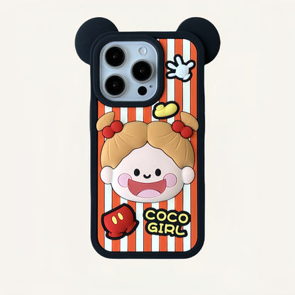 Coco Girl Silicone Phone Case