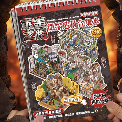 The Way to Survive 3D Sticker Book