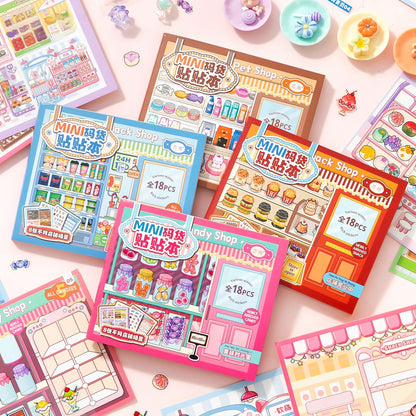 Street Joys 3D Sticker Book