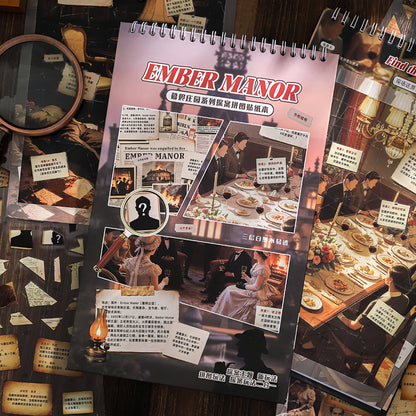 Ember Manor 3D Sticker Book