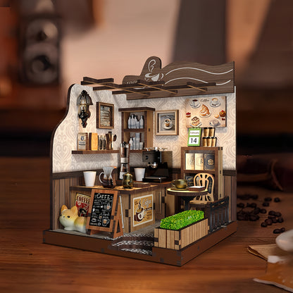Country Coffee House DIY Miniature House - English Instructions