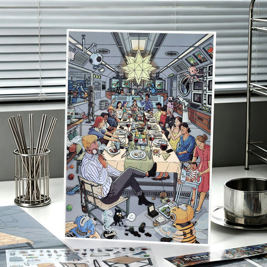 Mechanical Diner	3D Sticker