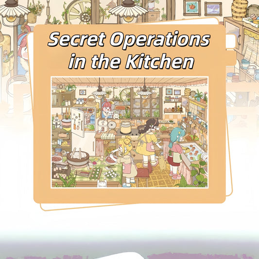 Household Diaries 3D Sticker | 3 Cute Miniature Scenes