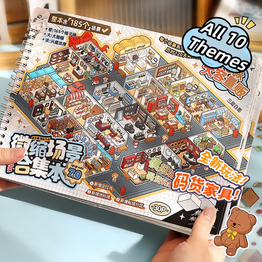 Fun Cubicles 3D Sticker Book