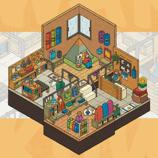 Little House 3D Sticker | 3 Cute Miniature Scenes