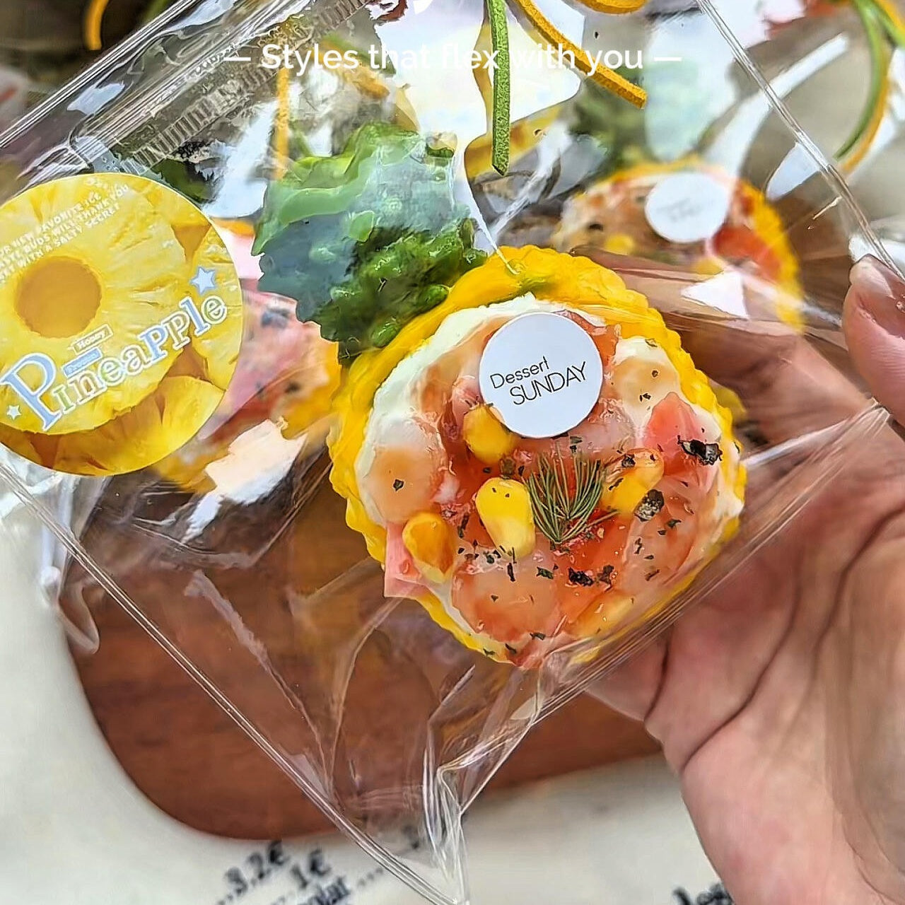 Shrimp Pineapple Rice Squishy