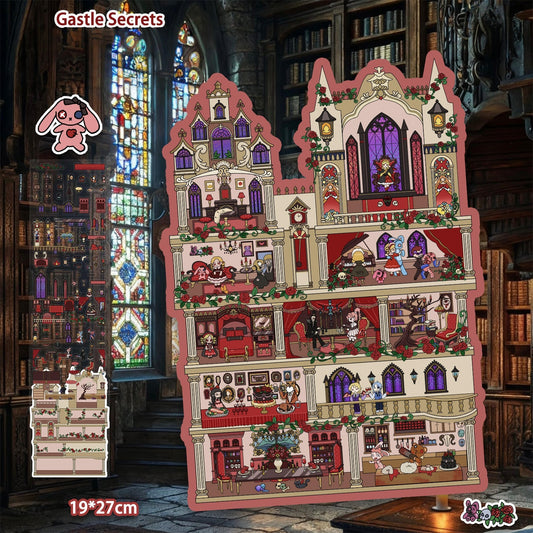 Gastle Secrets 3D Sticker