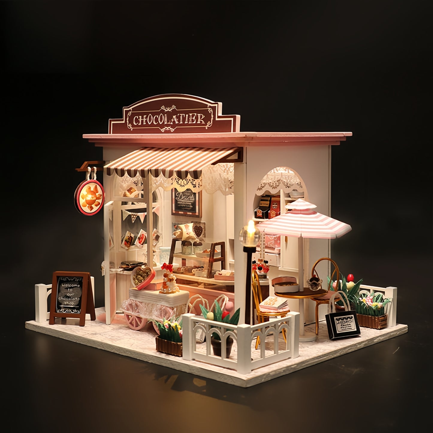 Cake Dessert House DIY Miniature House - English Instructions