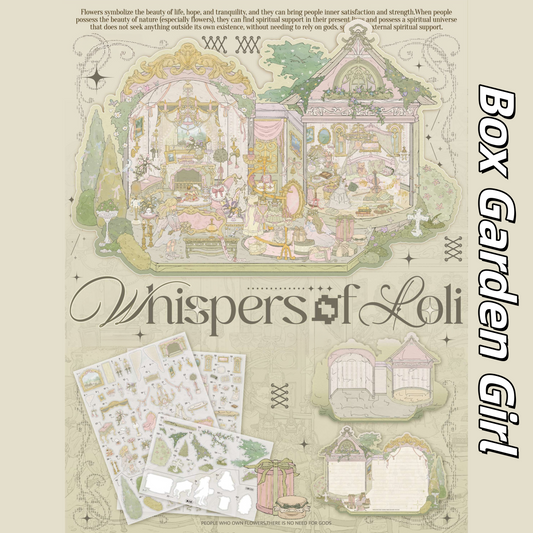 Enchanted Dwelling 3D Sticker | 4 Cute Miniature Scenes