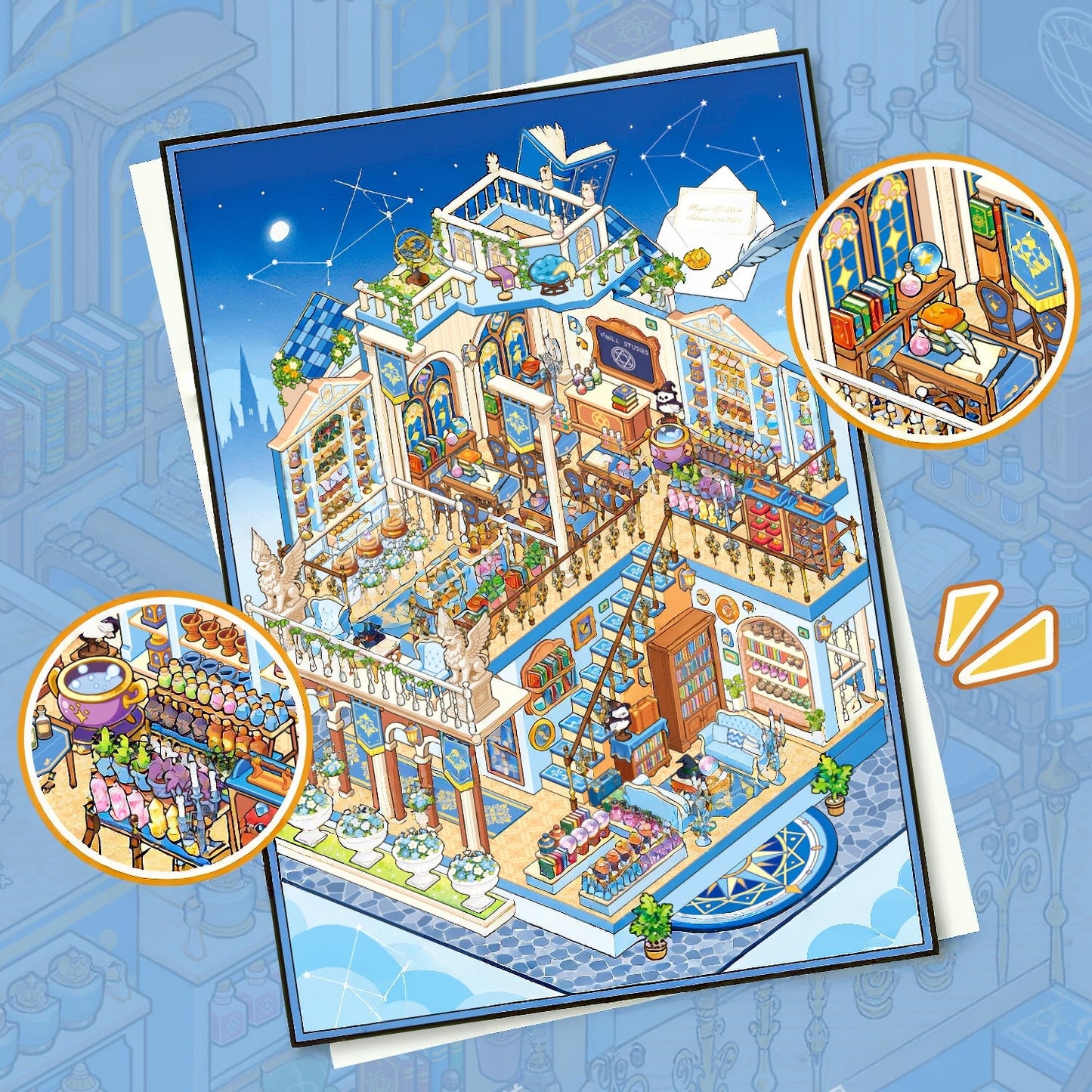 Magic Academy 3D Sticker