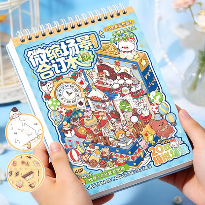 Whimsical Shop 3D Sticker Book