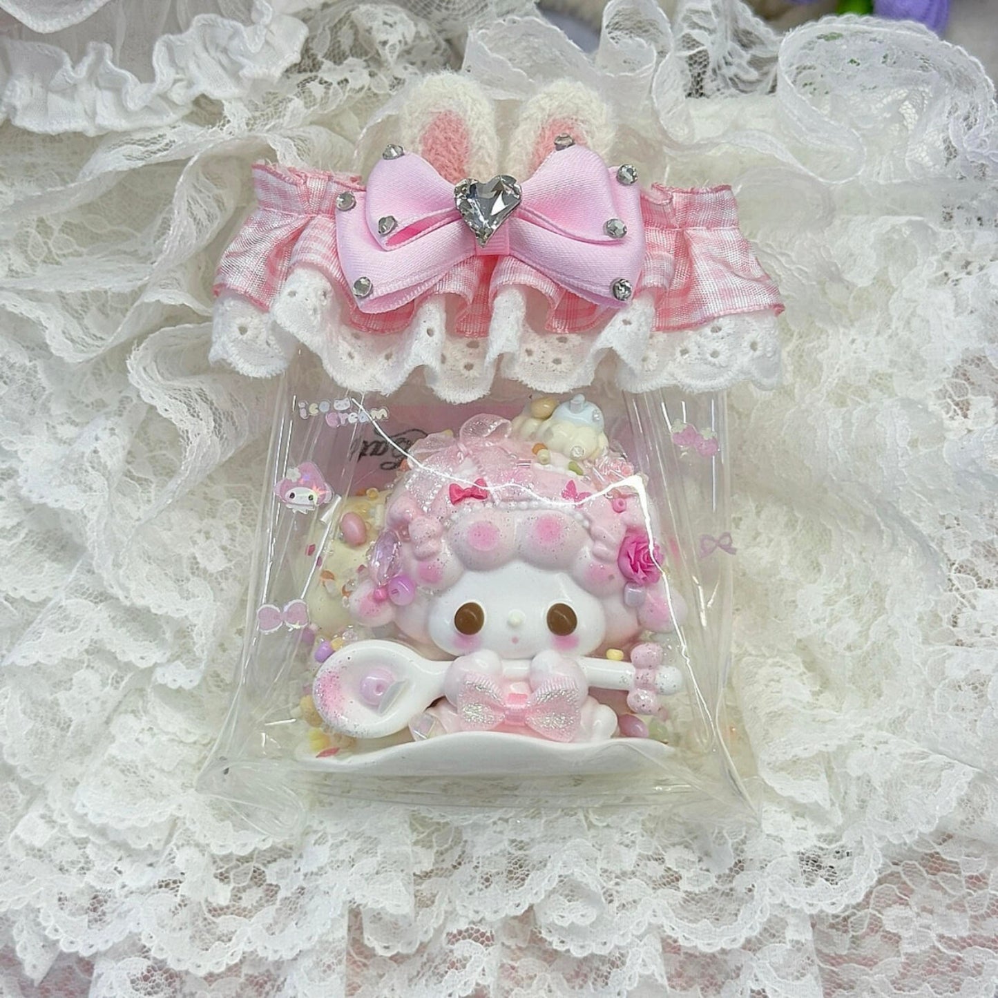 Cute Sheep Ready to Eat Squishy