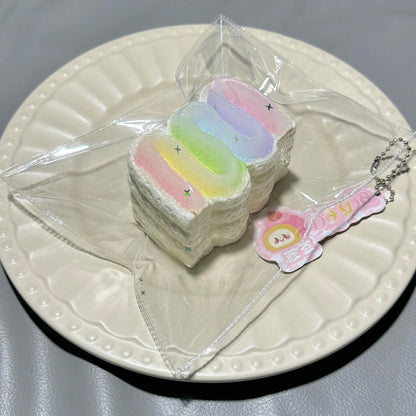 Rainbow Cream Stick Squishy