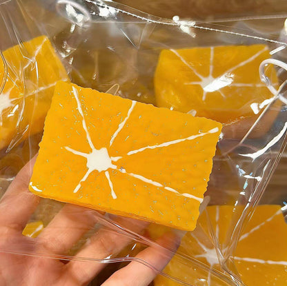 Jelly Orange Toast Squishy