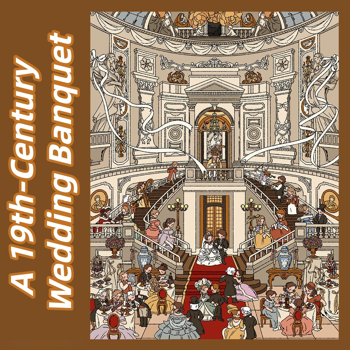 Witch's Life 3D Sticker | 3 Cute Miniature Scenes