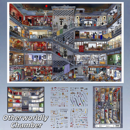 Otherworldly Chamber 3D Sticker