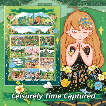 Dream Life 3D Sticker | 2 Cute Miniature Scenes