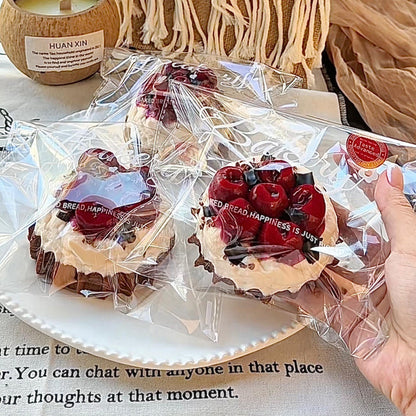 Black Forest Cherry Chocolate Cake Squishy