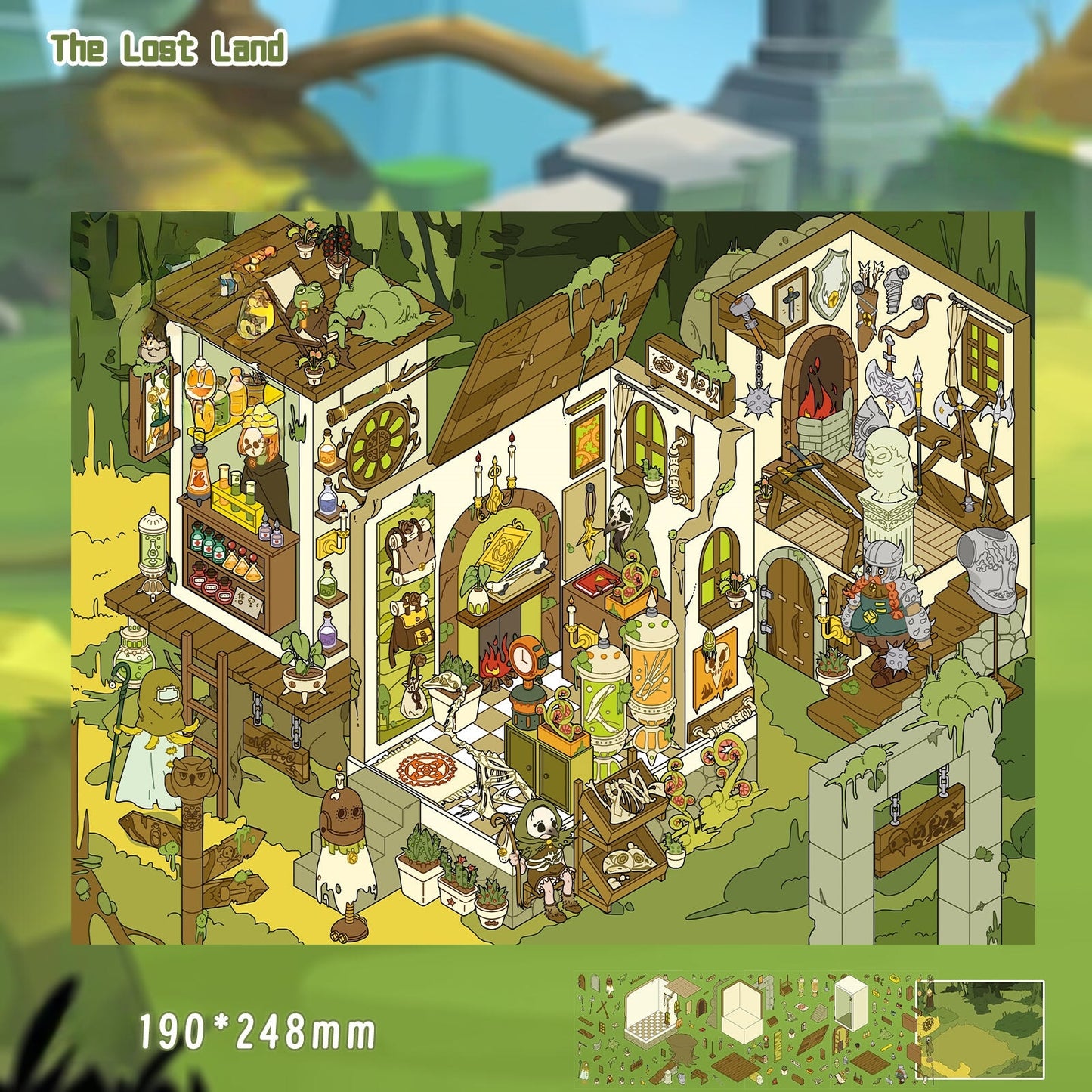 The Lost Land 3D Sticker