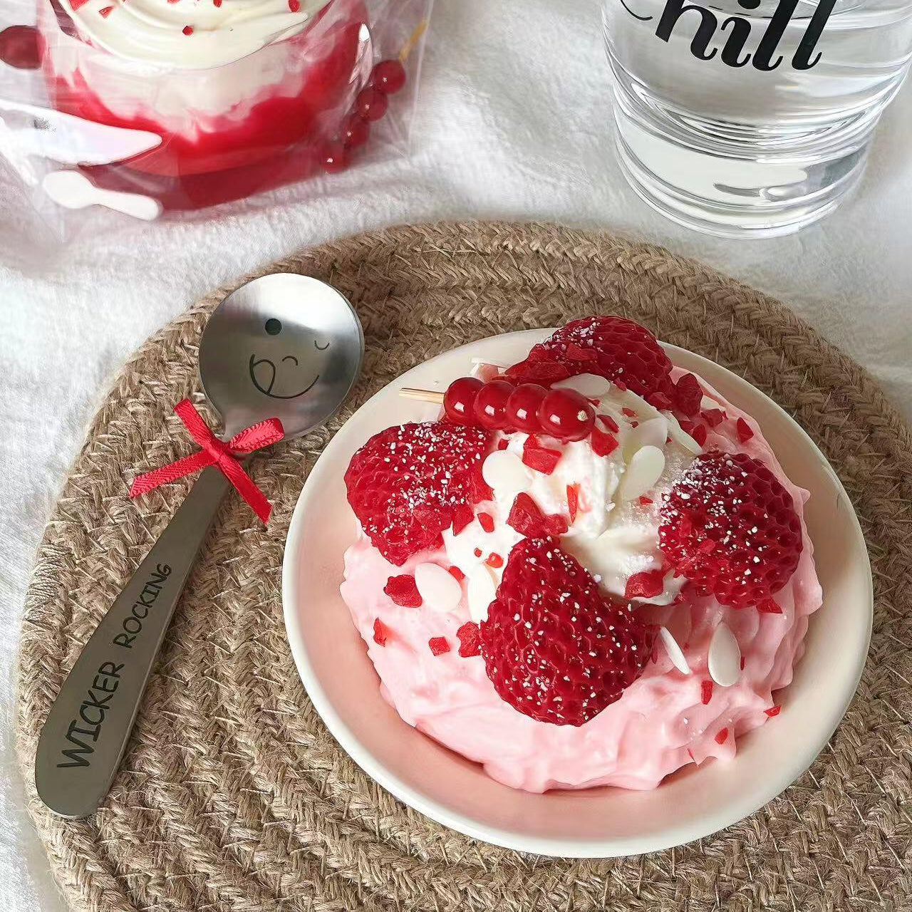 Strawberry Milk Biscuit Squishy