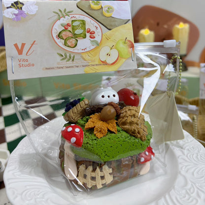 Green Field Fairy Bunny Squishy