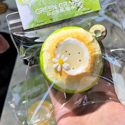 Summer Green Coconut Squishy