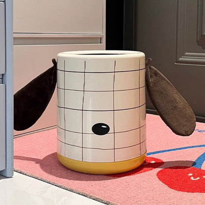 Dog Living Room Trash Can