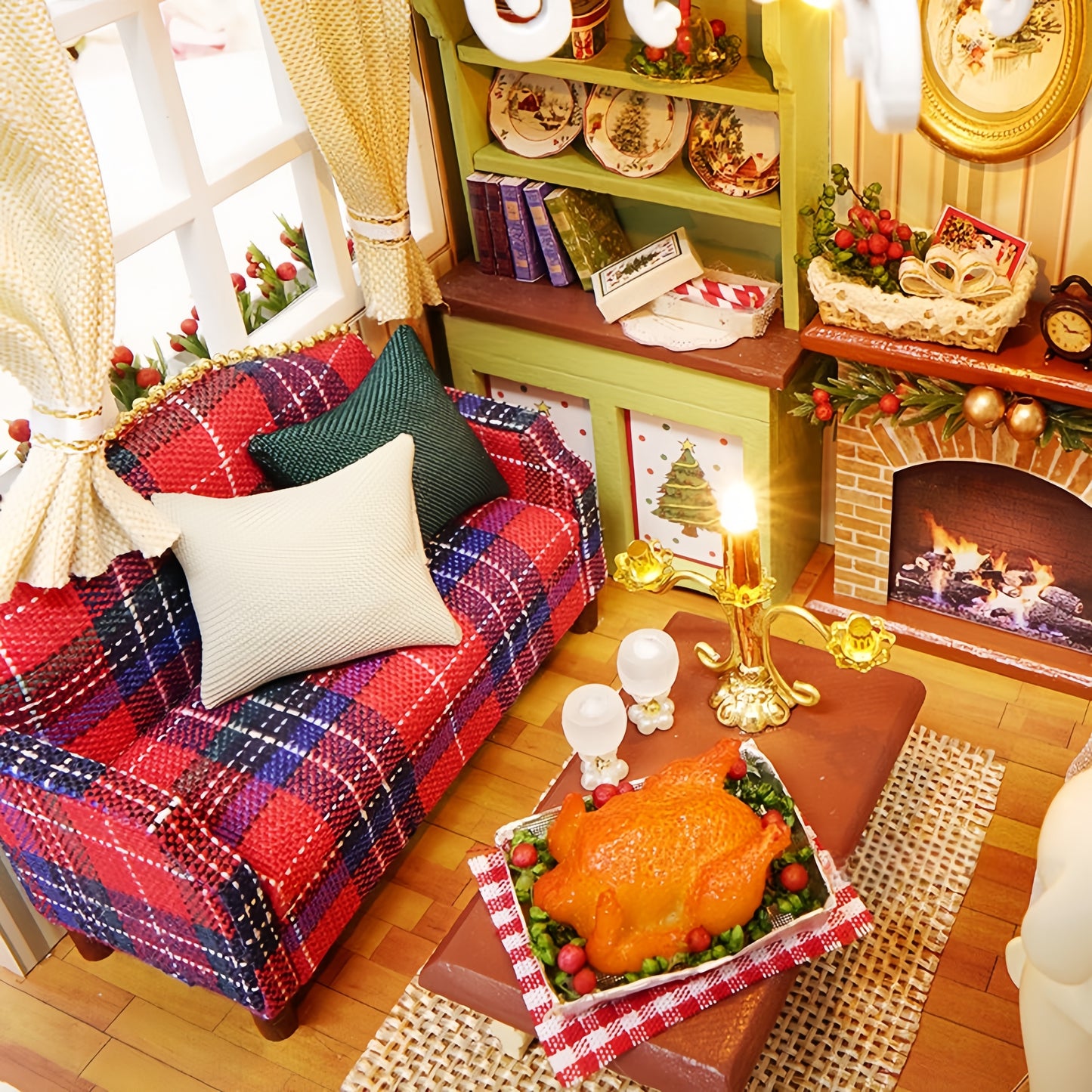Forest Blue Time DIY Miniature House - English Instructions
