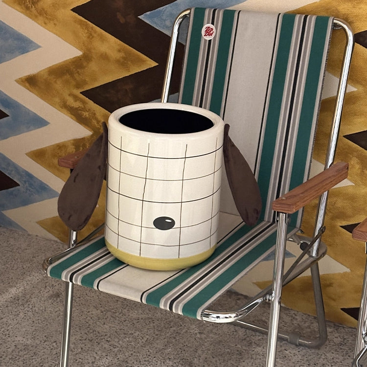 Dog Living Room Trash Can